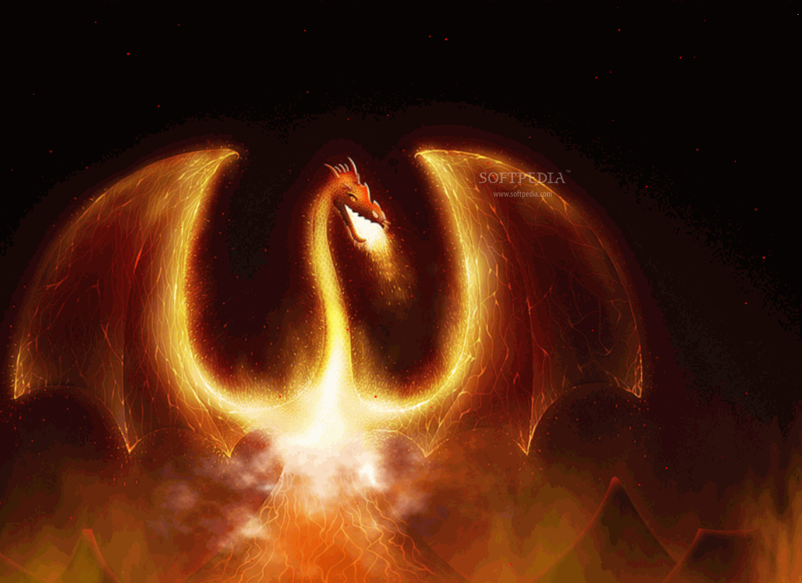 animated flames background